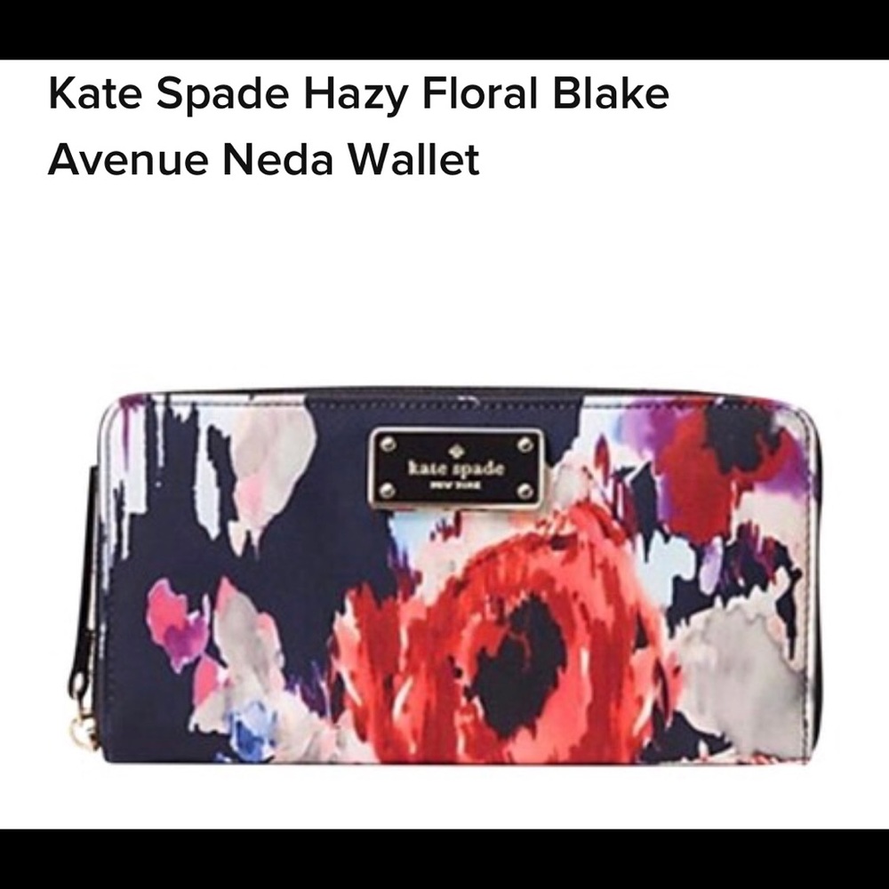 SOLD...Kate Spade Hazy Floral Blake Avenue Neda.